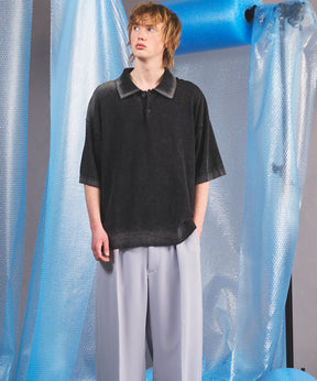 Cotton Bulky Acrylic Blend Prime-Over Gradation Dyeing Knit