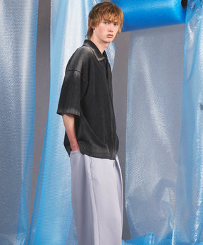 Cotton Bulky Acrylic Blend Prime-Over Gradation Dyeing Knit