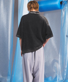 Cotton Bulky Acrylic Blend Prime-Over Gradation Dyeing Knit