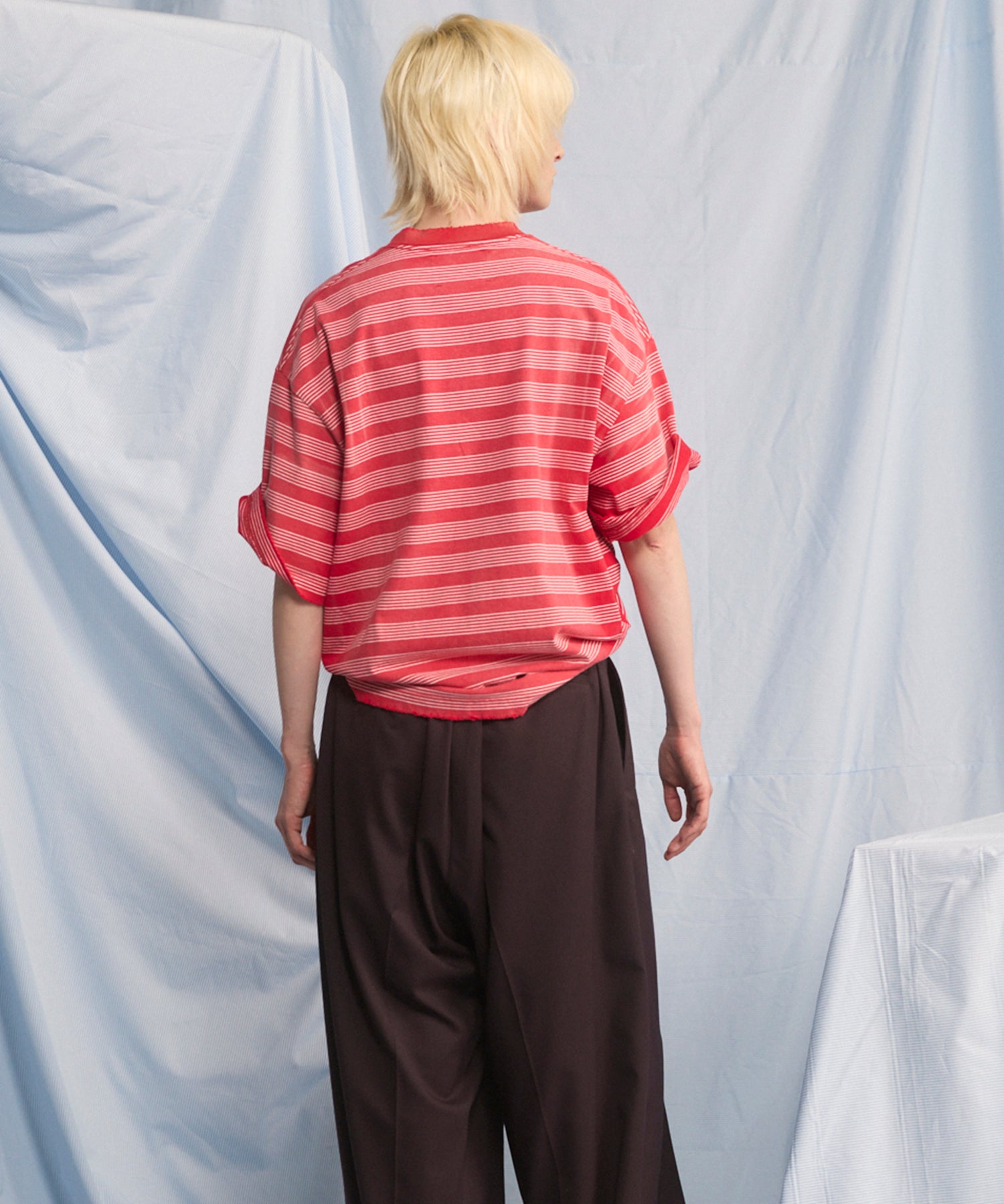 [26SS 预购] 花朵拼布 Vintage Like Prime-Over 运动拉链连帽衫