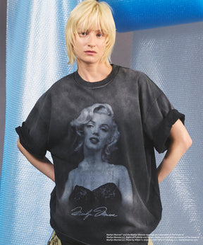 【26SS PRE-ORDER】【MOVIE SERIES】「 Marilyn Monroe」Prime-Over Crew Neck Short Sleeve T-Shirt
