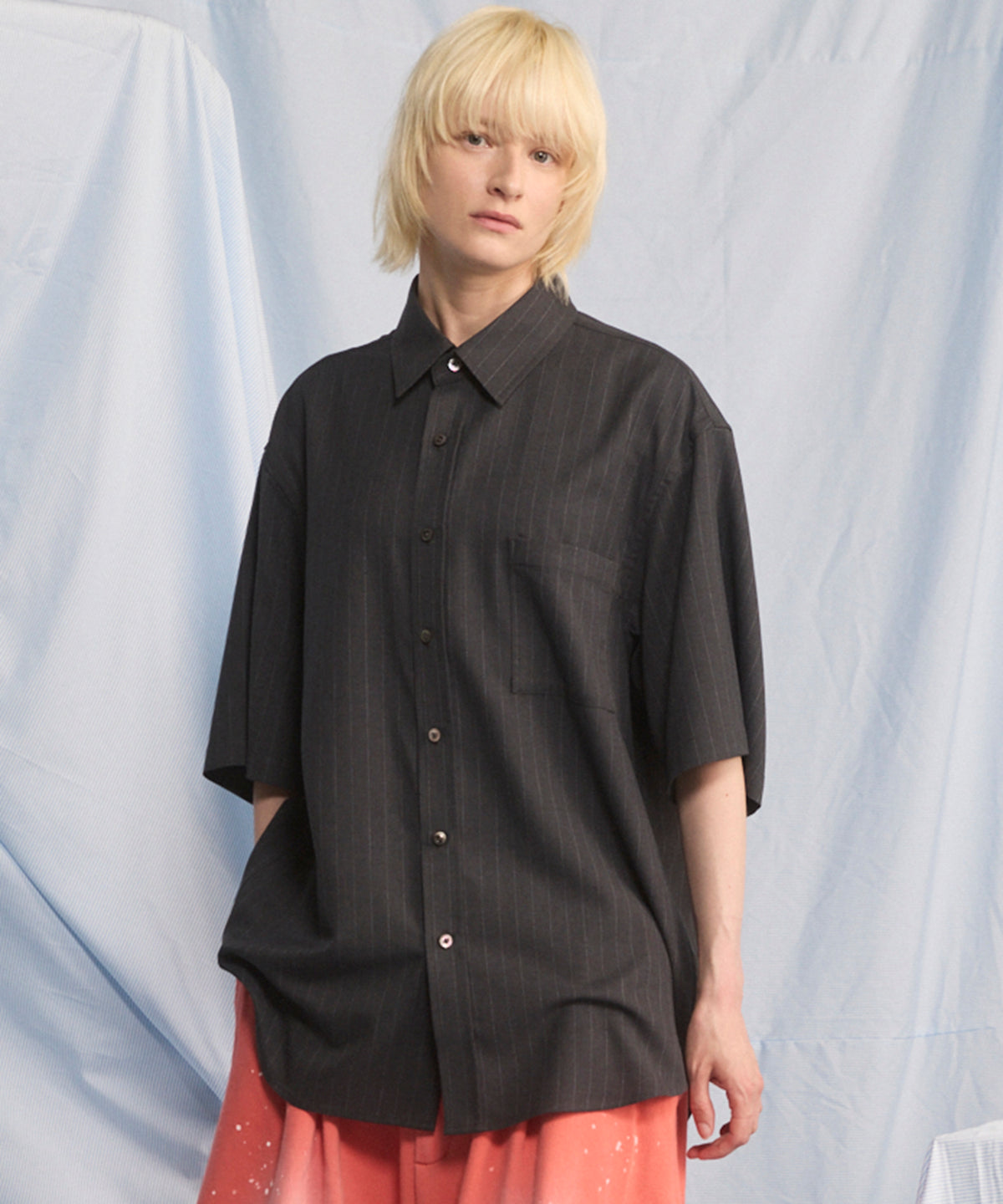【26SS PRE-ORDER】Crispy Cross Calze Regular-Over 2B Tailored Jacket
