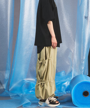 [26SS PRE-ORDER] Airy Striped Gabardine Prime-Wide Two-tuck Pants