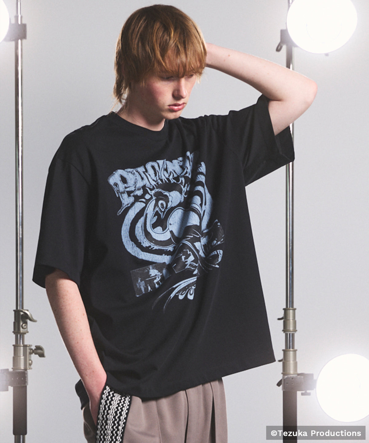 [26SS PRE-ORDER] [TEZUKA CHARACTERS for MAISON SPECIAL] - UNICO - Prime-Over Crew Neck Graphic T-Shirt