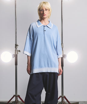 Cotton Bulky Acrylic Blend Prime-Over Gradation Dyeing Knit
