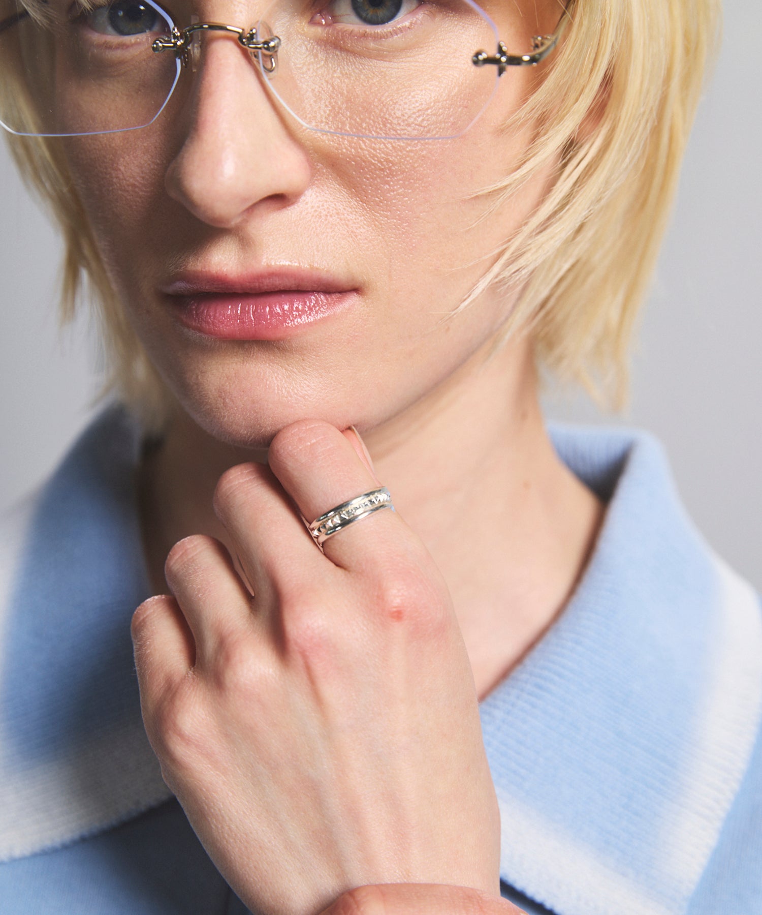 【26SS PRE-ORDER】V-shape Triple Ring