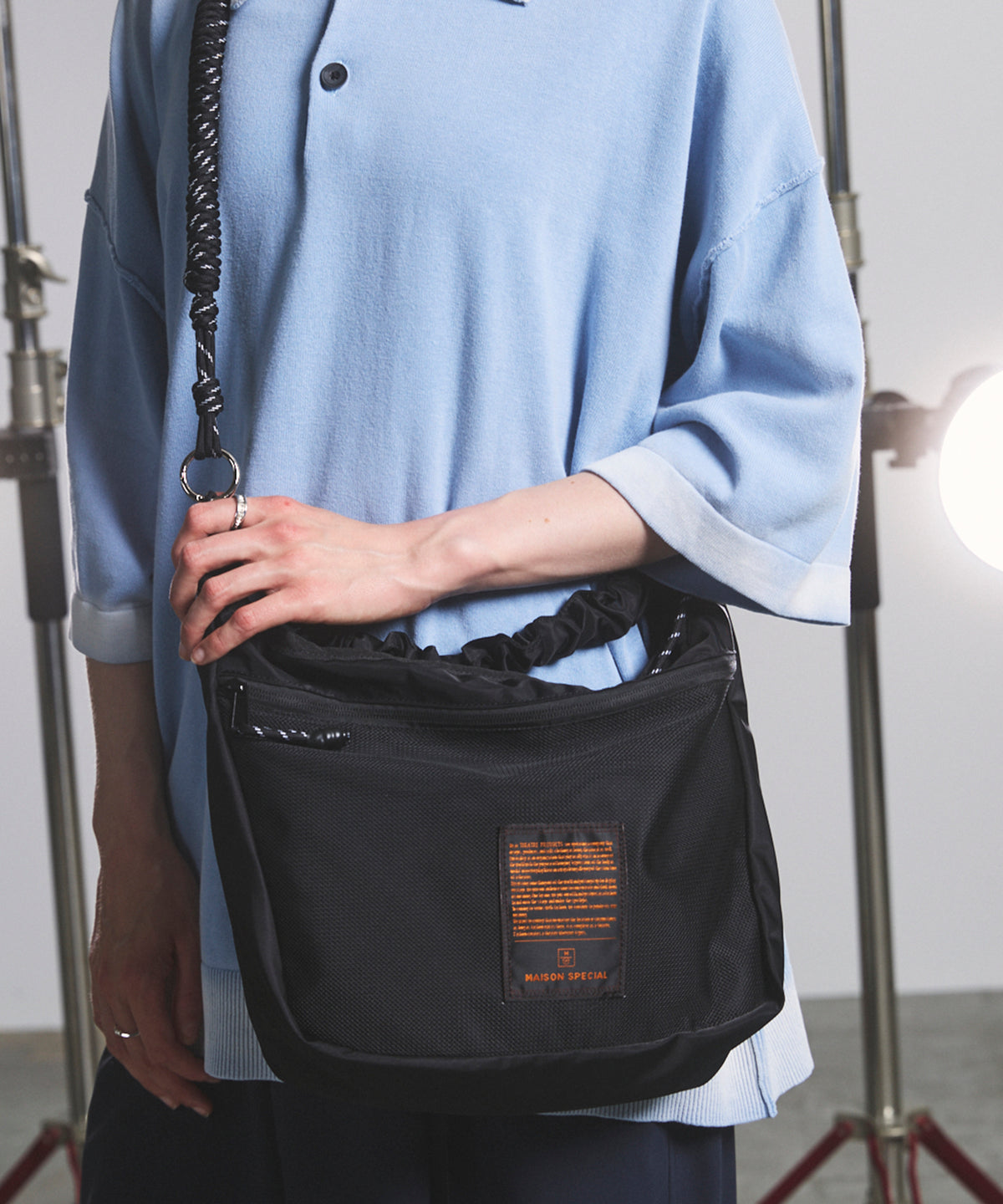 【26SS PRE-ORDER】【THEATRE PRODUCTS】Collaboration Horizontal Leather Shoulder Bag