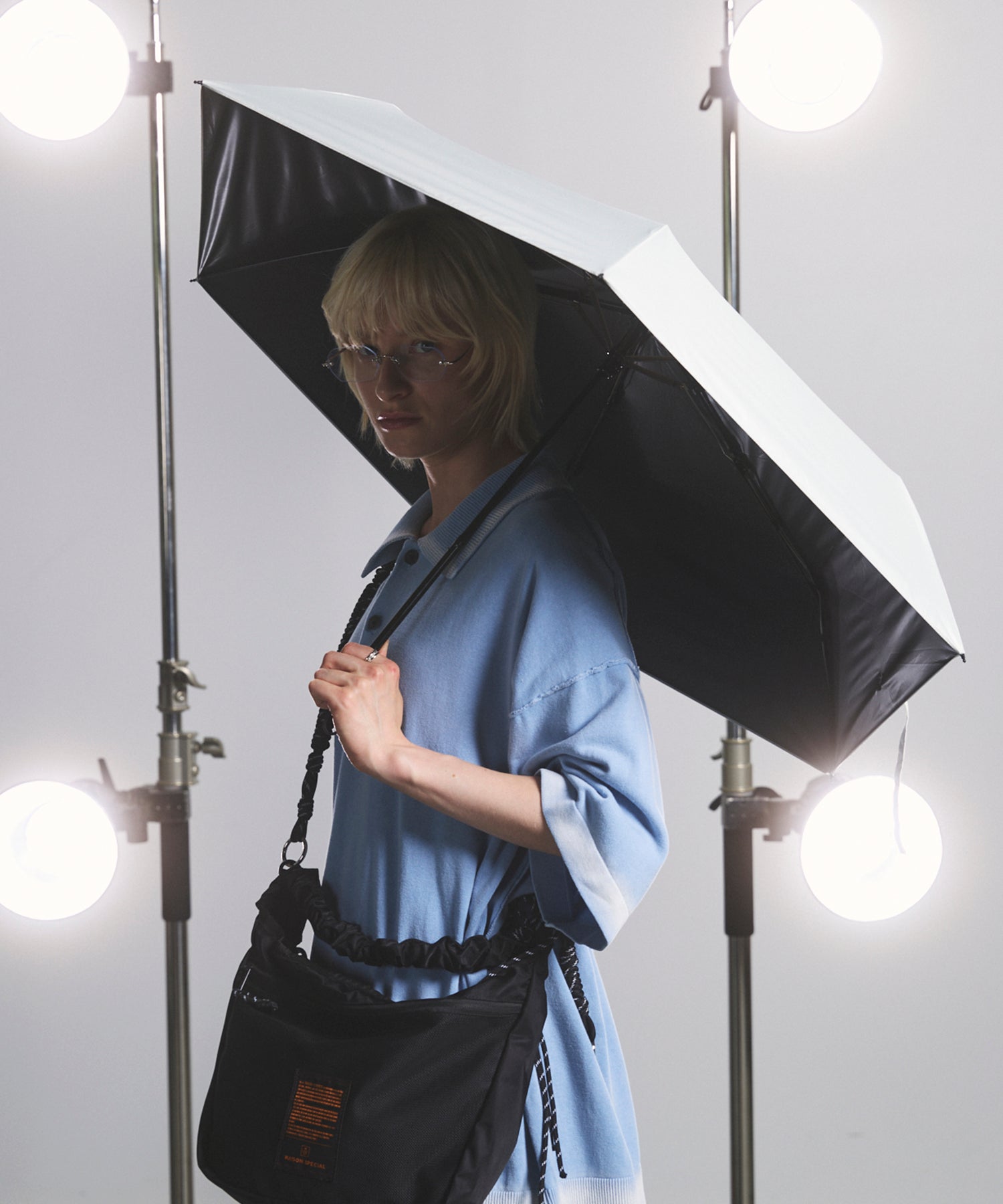 【estaa for MAISON SPECIAL】Compact Wide Sunshade Parasol 54cm