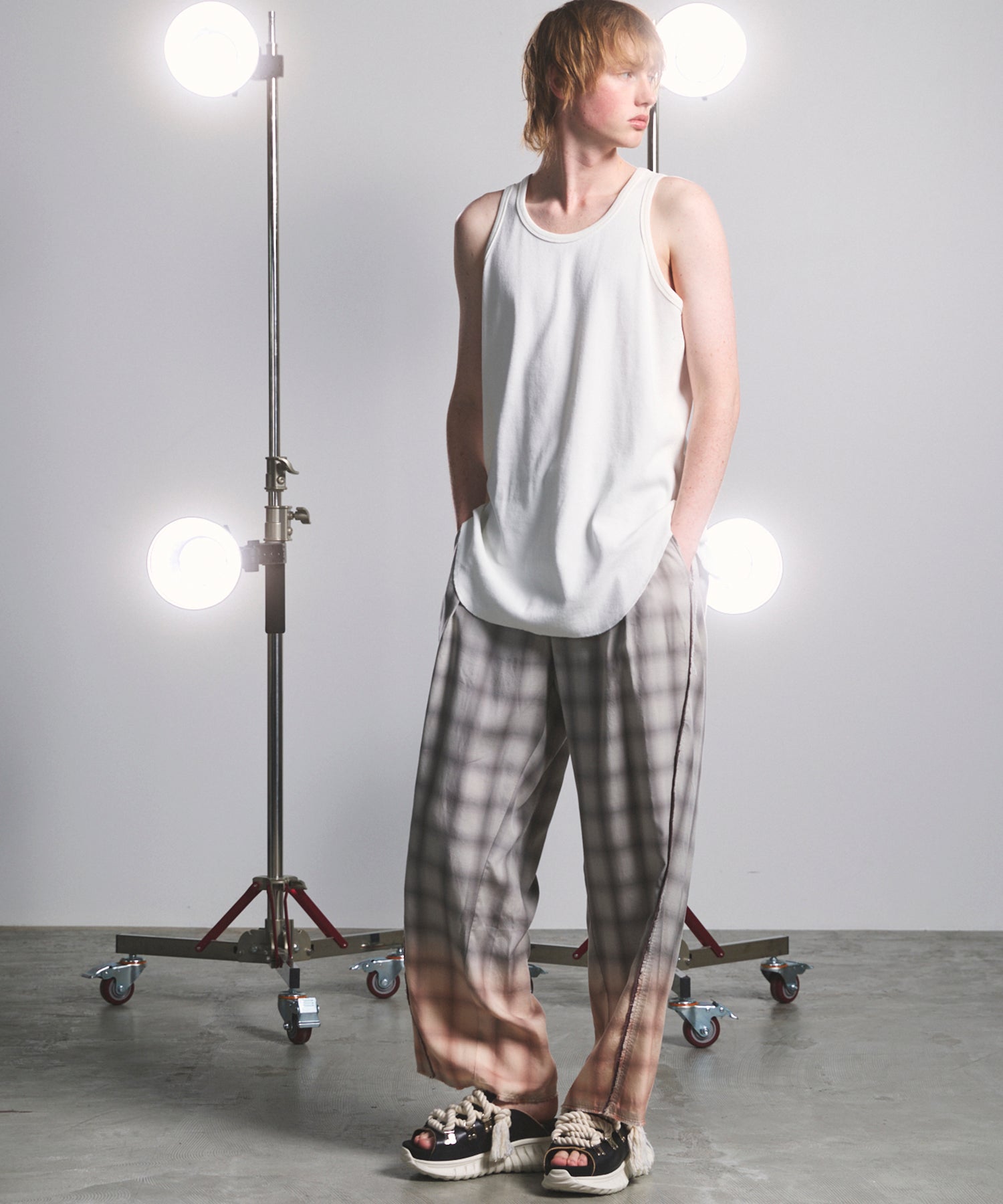 Fraise Layered Round Tank Top