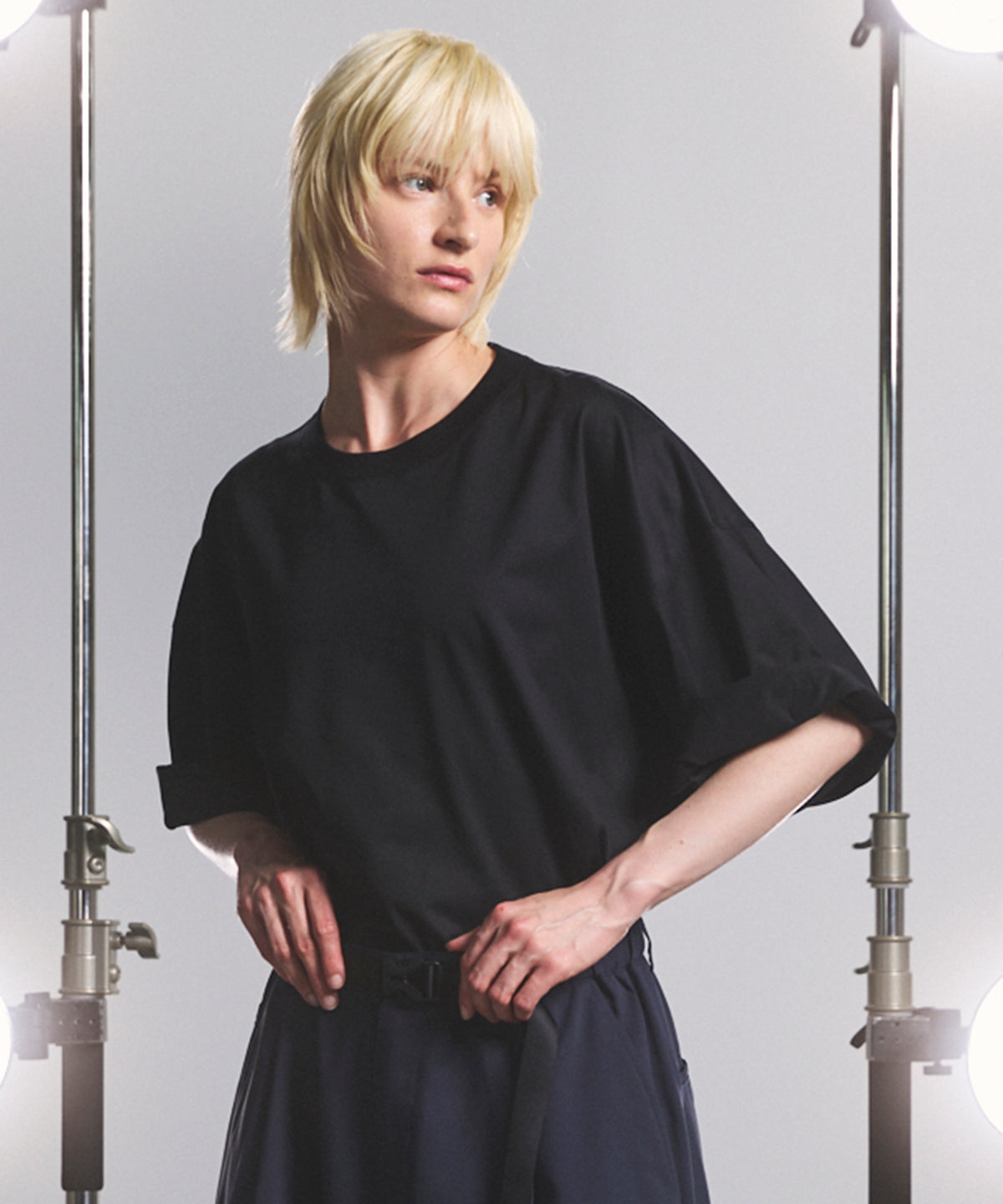 【26SS PRE-ORDER】Suvin GIZA Cotton Prime-Over Short-sleeved T-shirt