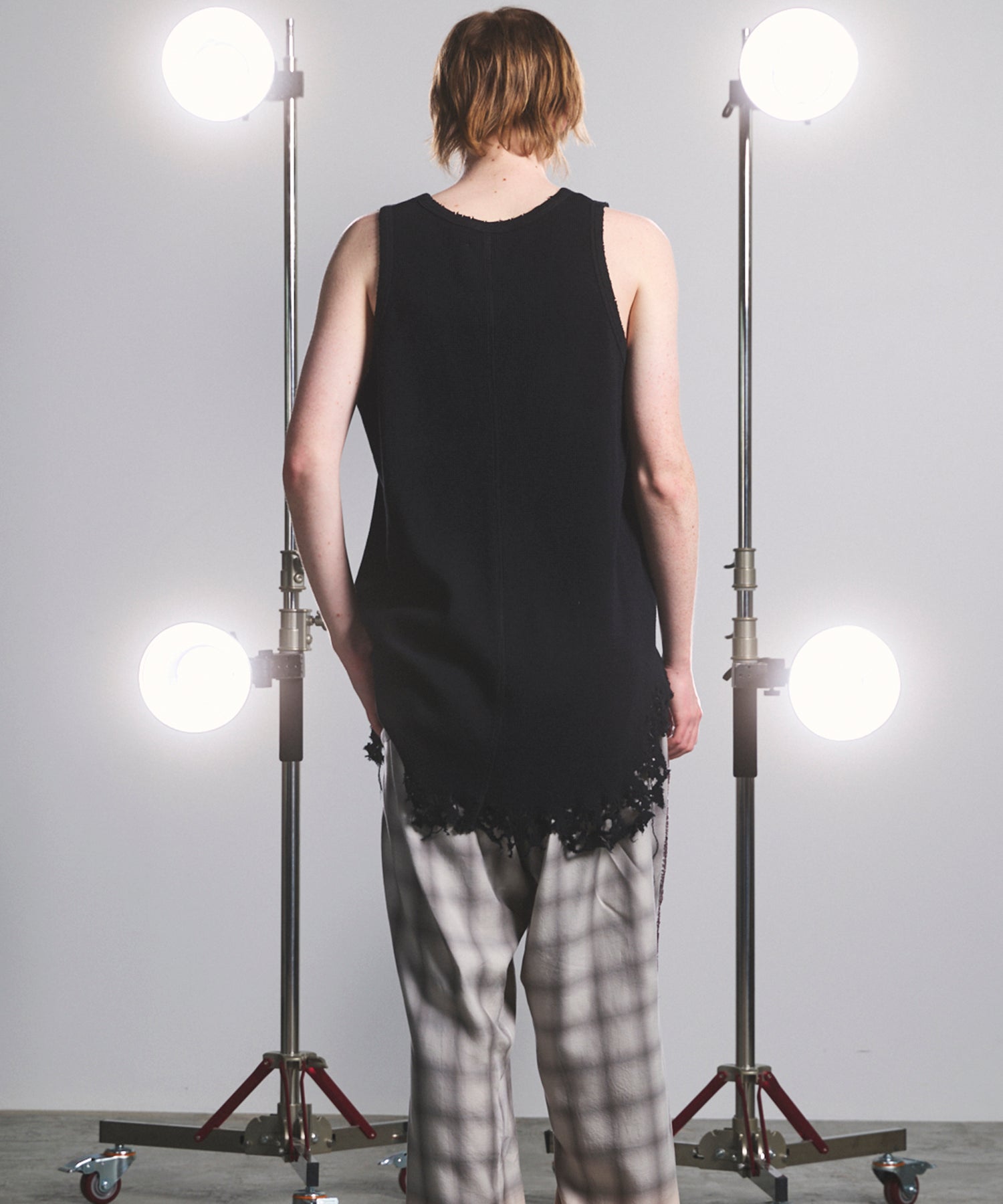【26SS PRE-ORDER】Destructive Damage Thermal Tank Top