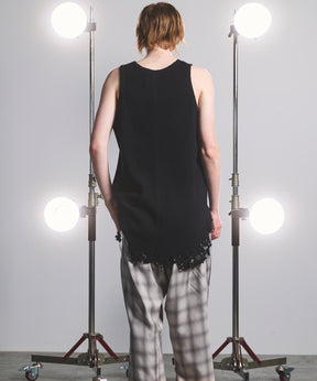 【26SS PRE-ORDER】Destructive Damage Thermal Tank Top