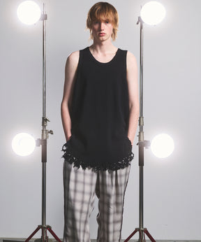 【26SS PRE-ORDER】Destructive Damage Thermal Tank Top
