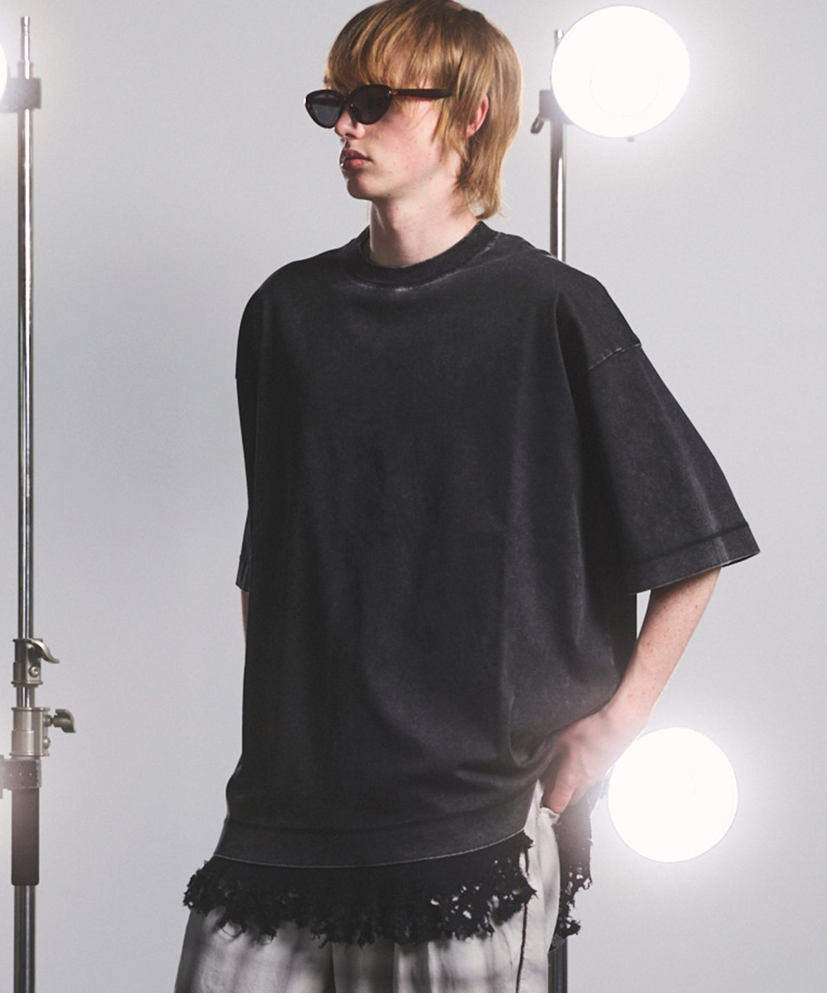 Extremely Cool Fade Smooth Prime-Over Crew Neck T-Shirt
