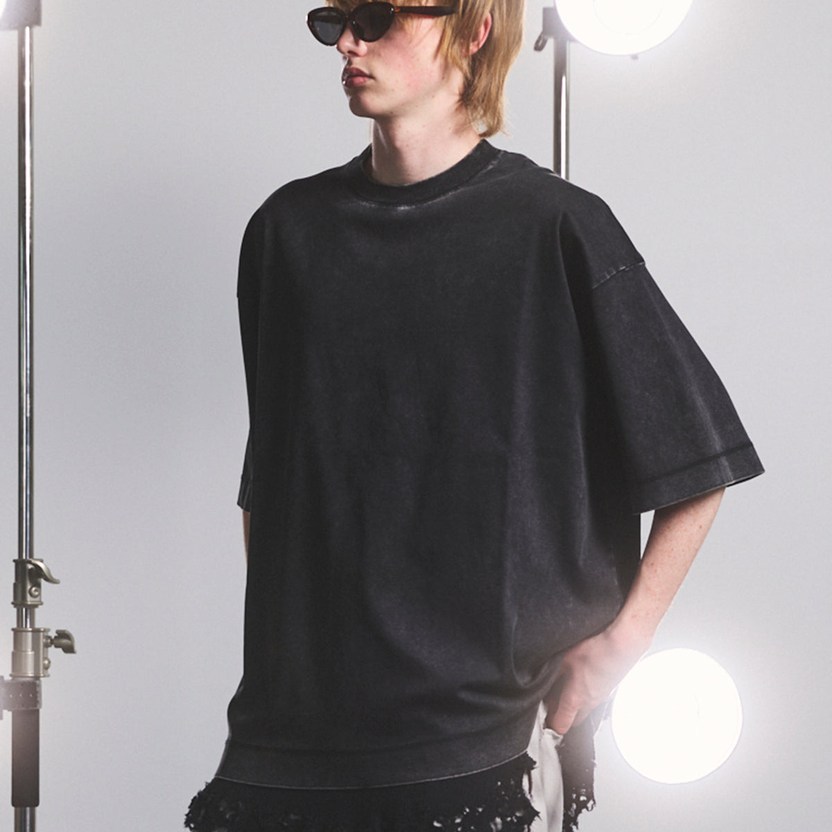 Extremely Cool Fade Smooth Prime-Over Crew Neck T-Shirt