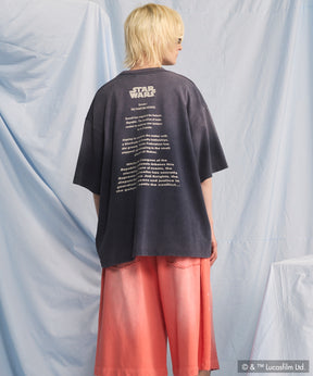 【PRE-ORDER】【MOVIE SERIES】「STAR WARS」Graphic Print Prime-Over Crew Neck T-Shirt