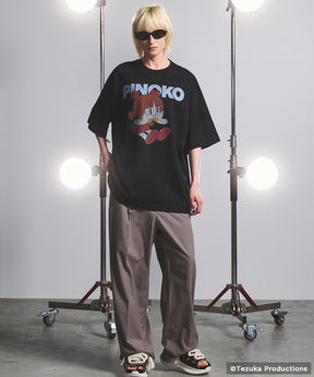 NISHIKAWA KEORI Wool Mix Gabardine Prime Wide One-Tuck Wide Pants