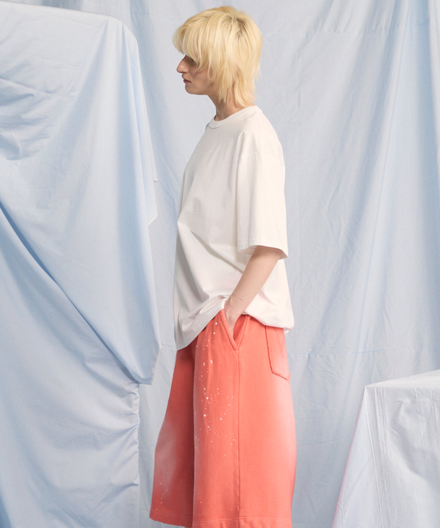 【26SS PRE-ORDER】Suvin GIZA Cotton Regular-Over Short-sleeved T-shirt