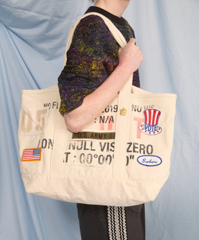 Assorted Design Canvas Tote Bag
