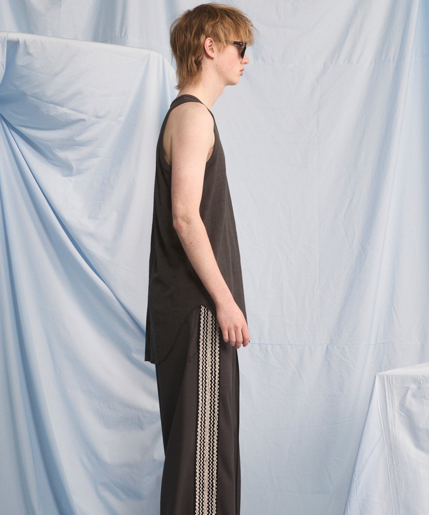 Fraise Layered Round Tank Top