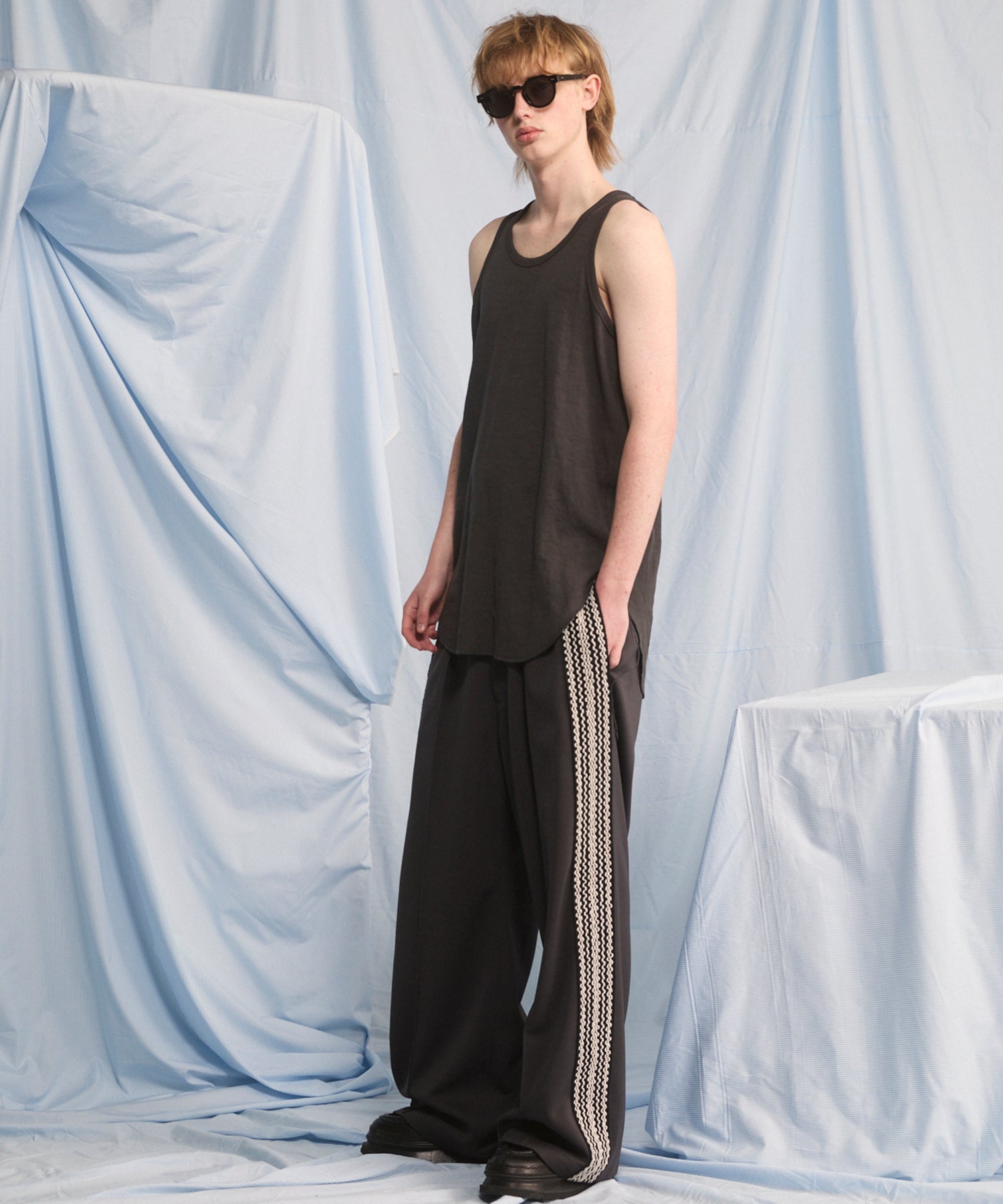 Fraise Layered Round Tank Top