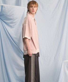 Cotton Bulky Acrylic Blend Prime-Over Gradation Dyeing Knit