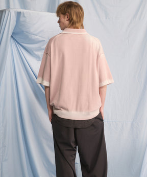 Cotton Bulky Acrylic Blend Prime-Over Gradation Dyeing Knit