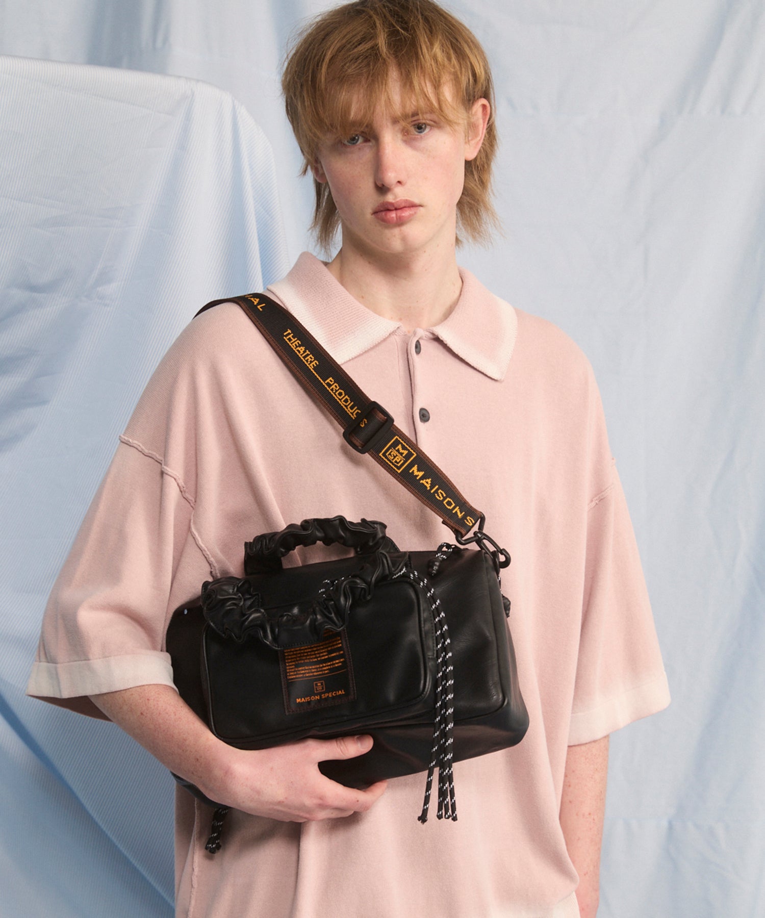 【26SS PRE-ORDER】【THEATRE PRODUCTS】Collaboration Multiway Vegan Leather Baguette Bag