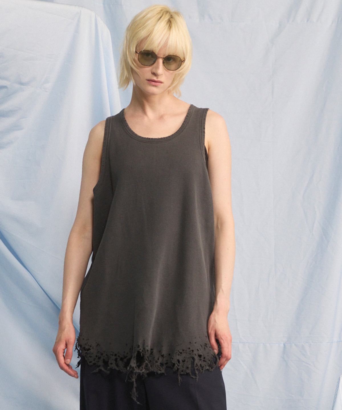【26SS PRE-ORDER】Destructive Damage Thermal Tank Top