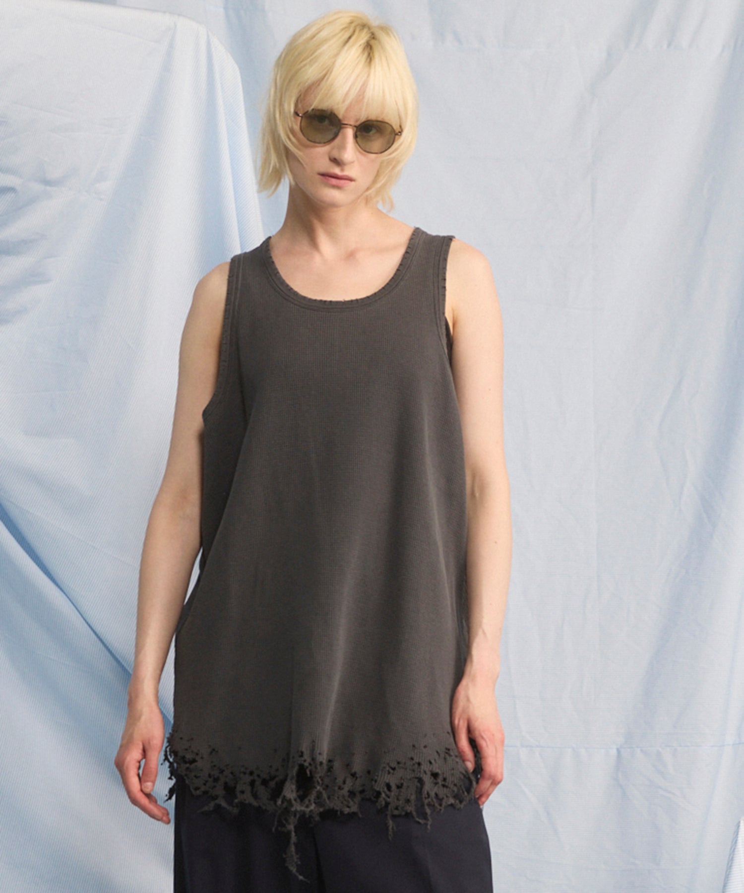 【26SS PRE-ORDER】Destructive Damage Thermal Tank Top