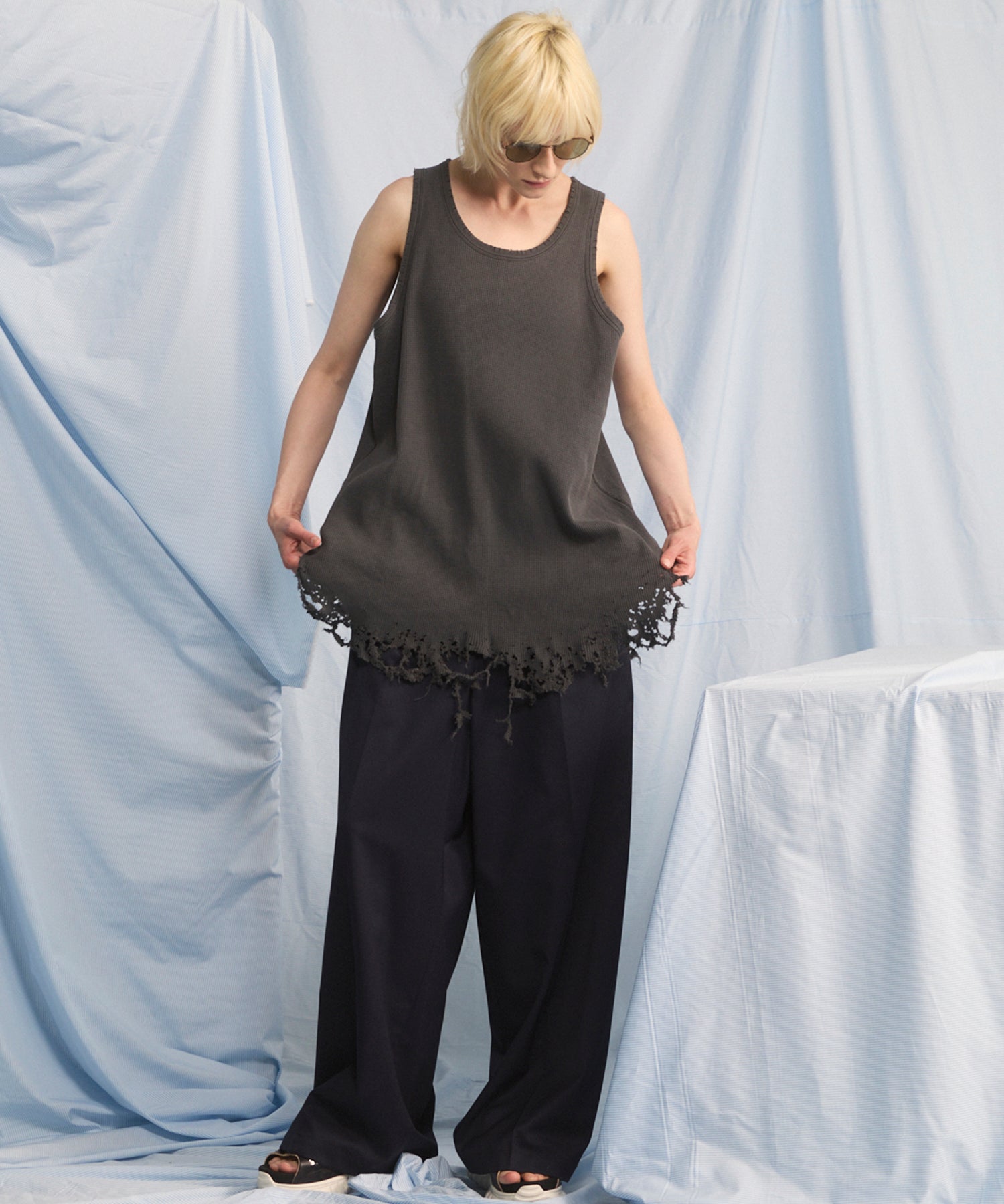 【26SS PRE-ORDER】Destructive Damage Thermal Tank Top