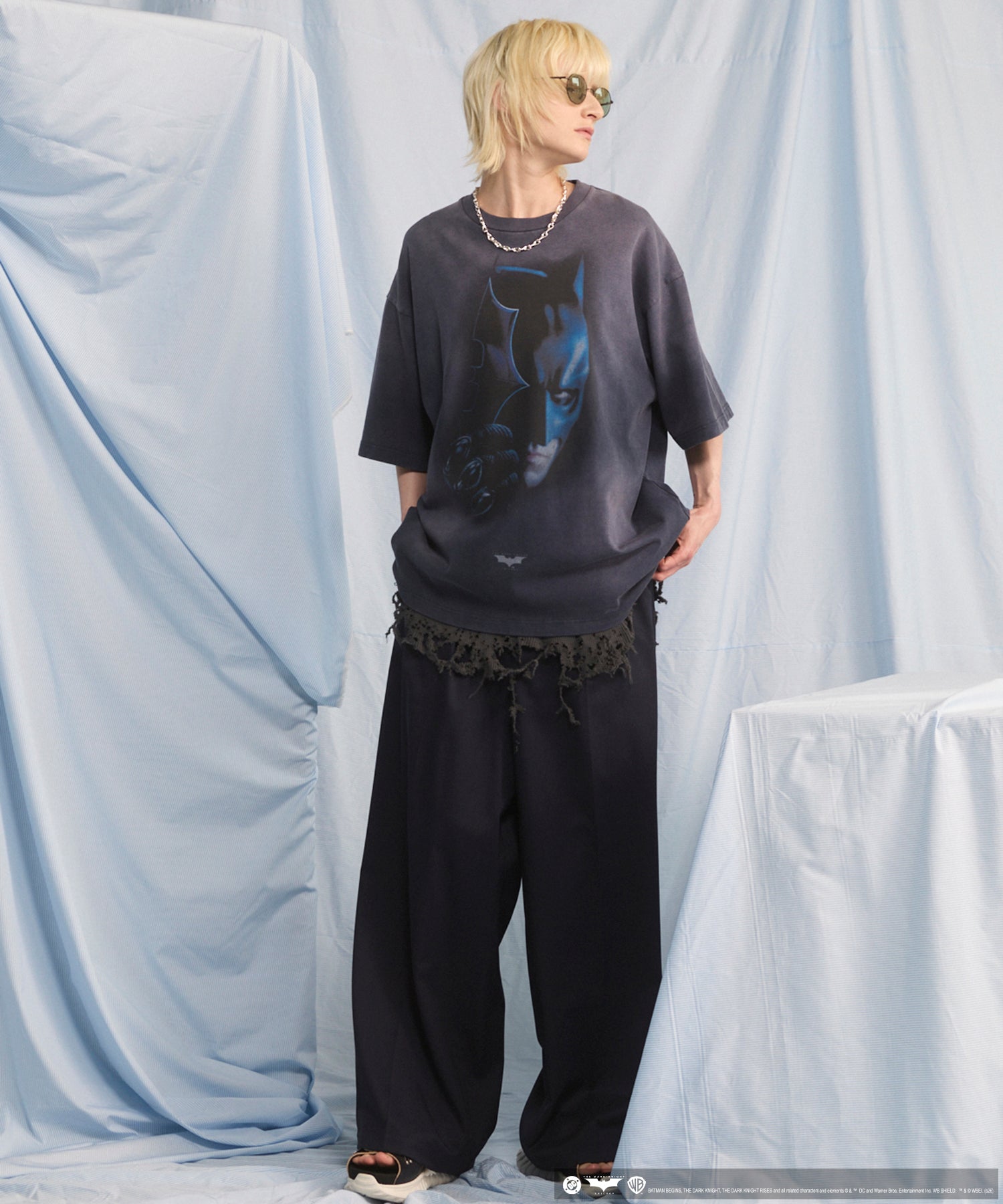【电影系列】“STAR WARS”Graphic Print Prime-Over Crew Neck T-Shirt