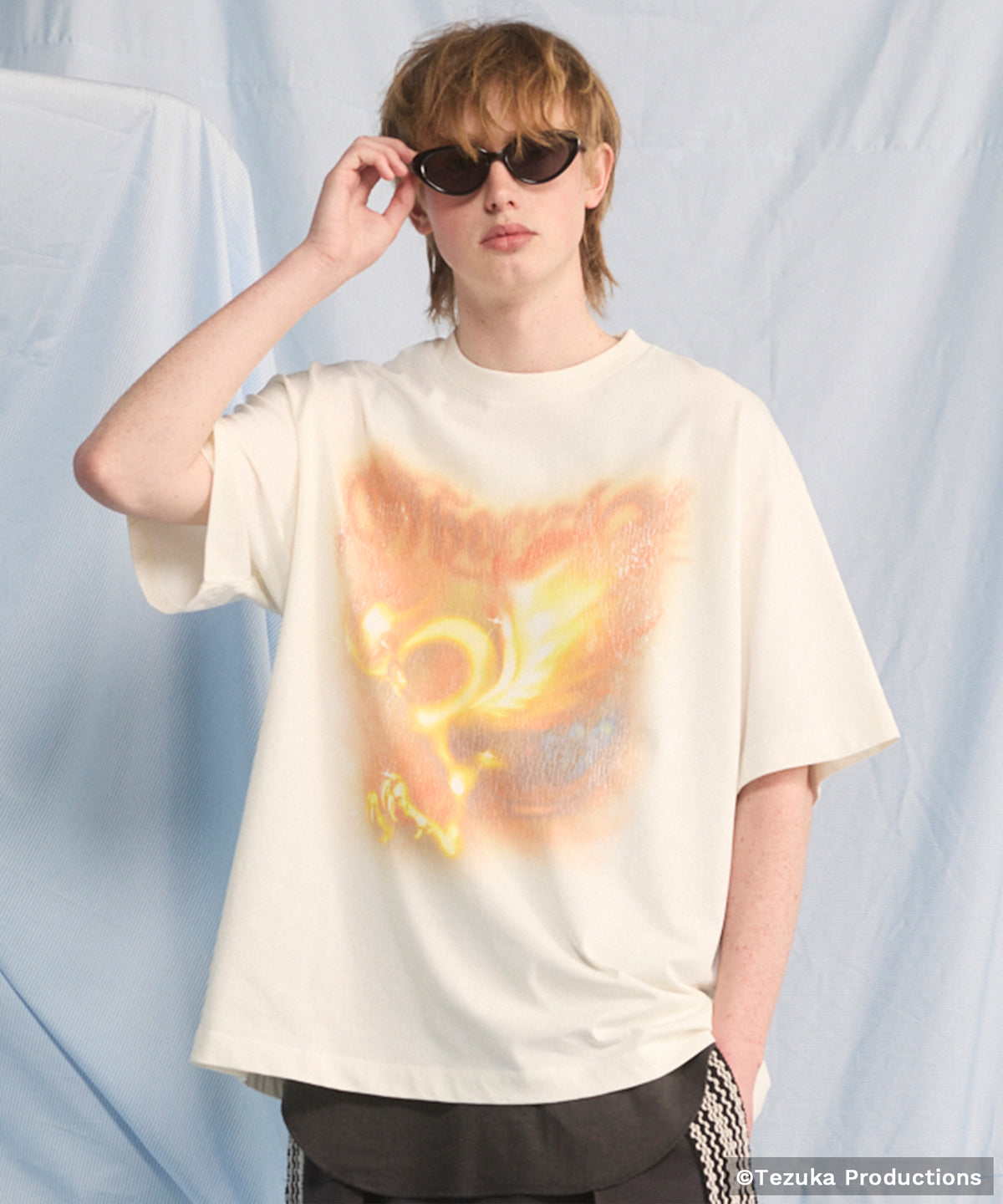 [26SS PRE-ORDER] [TEZUKA CHARACTERS for MAISON SPECIAL] - UNICO - Prime-Over Crew Neck Graphic T-Shirt