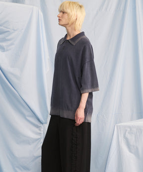 Cotton Bulky Acrylic Blend Prime-Over Gradation Dyeing Knit