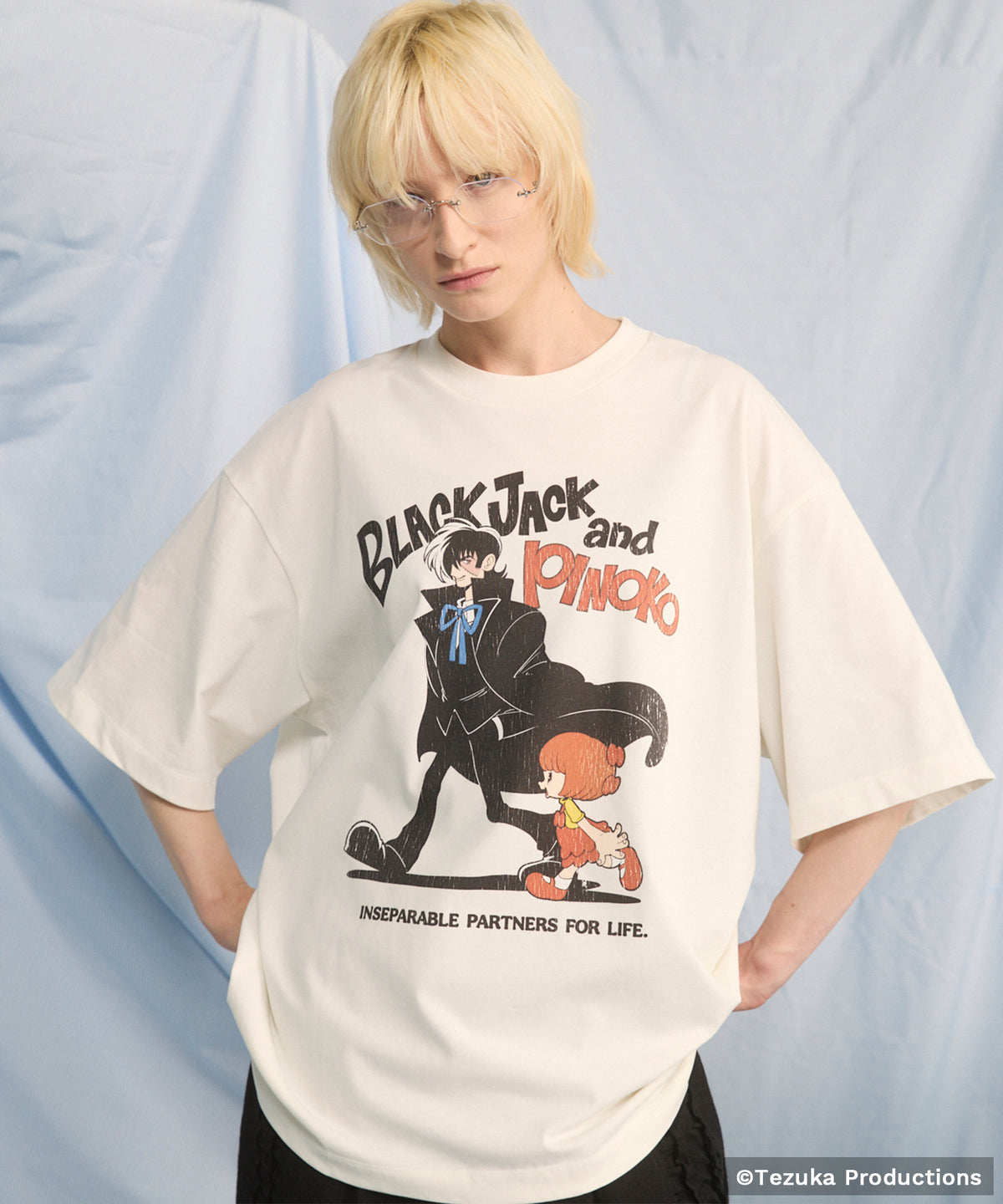 [26SS PRE-ORDER] [TEZUKA CHARACTERS for MAISON SPECIAL] - UNICO - Prime-Over Crew Neck Graphic T-Shirt