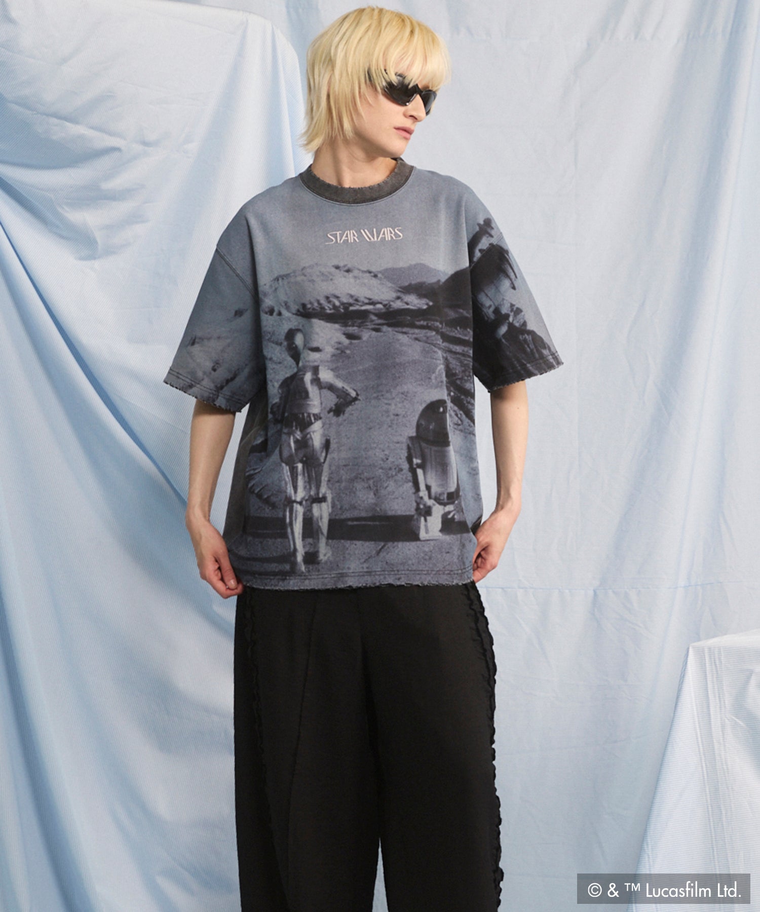 【MOVIE SERIES】「STAR WARS」Prime-Over Crew Neck T-Shirt