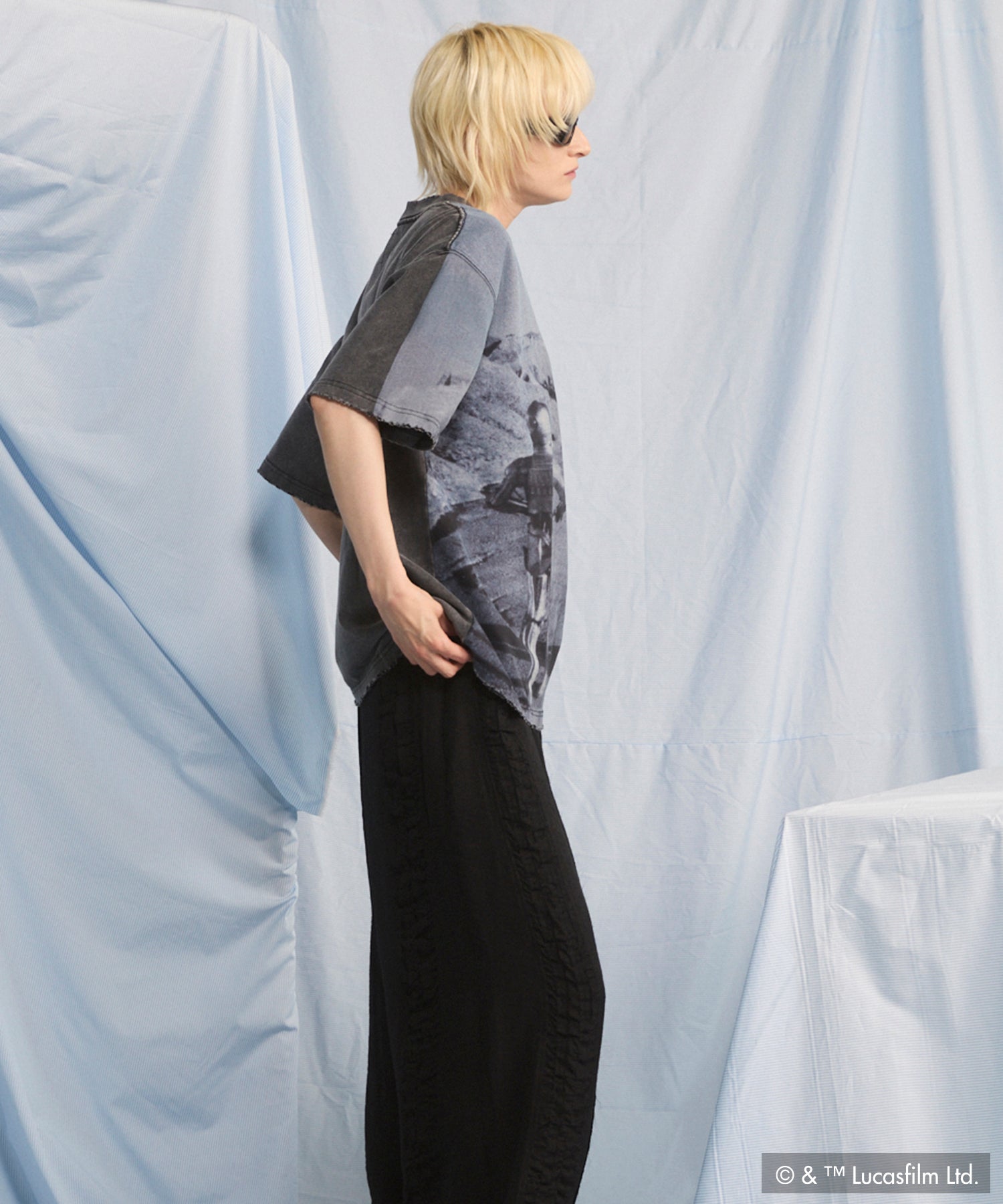 MOVIE SERIES】「STAR WARS」Prime-Over Crew Neck T-Shirt