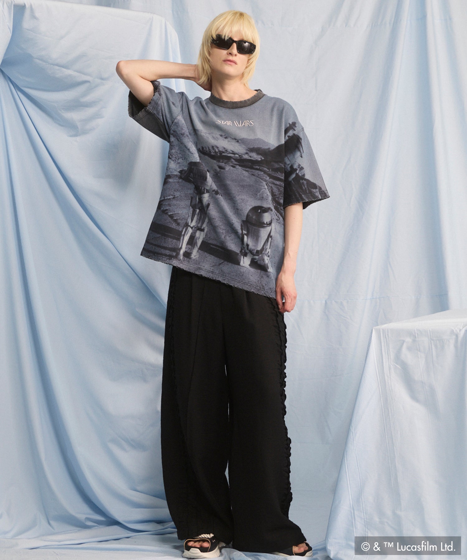 【MOVIE SERIES】「STAR WARS」Prime-Over Crew Neck T-Shirt