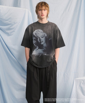 【26SS PRE-ORDER】【MOVIE SERIES】「 Marilyn Monroe」Prime-Over Crew Neck Short Sleeve T-Shirt