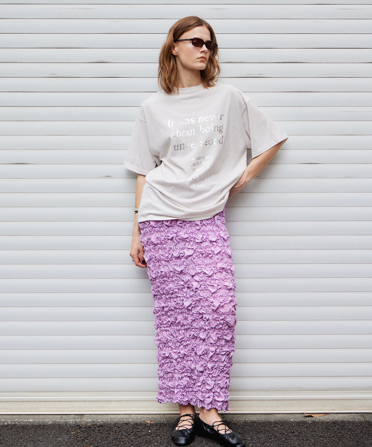 【2026Summer PRE-ORDER】Message Oversized T-Shirt