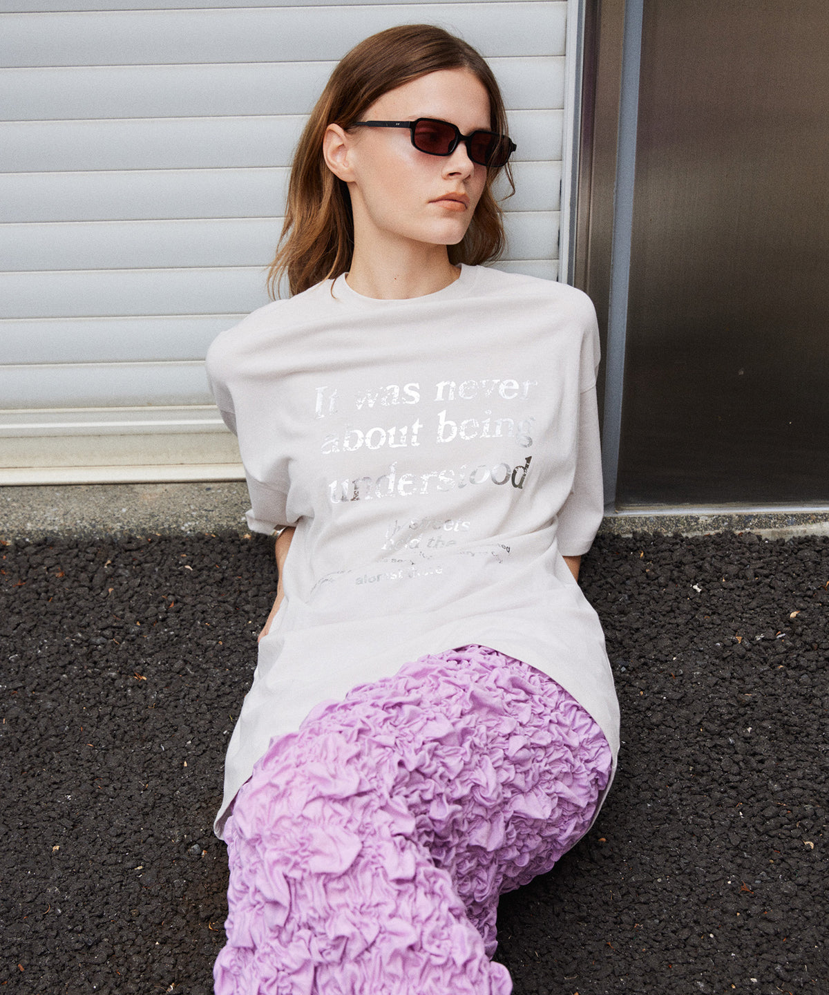 【2026Summer PRE-ORDER】Message Oversized T-Shirt