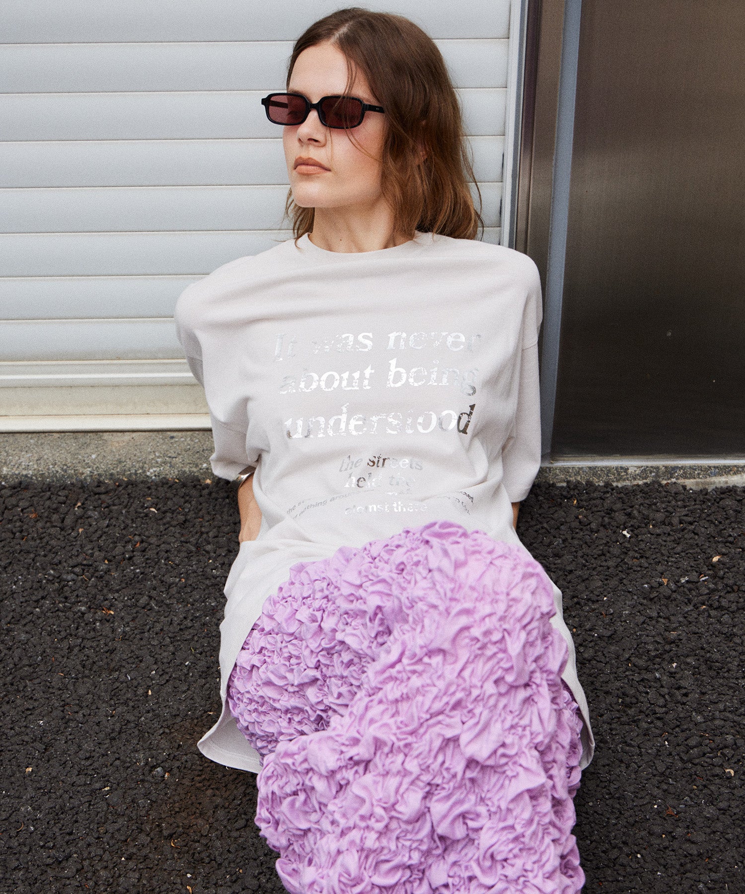 【2026Summer PRE-ORDER】Message Oversized T-Shirt