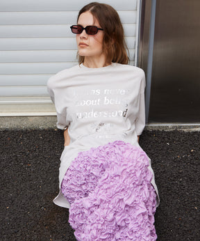 【2026Summer PRE-ORDER】Message Oversized T-Shirt