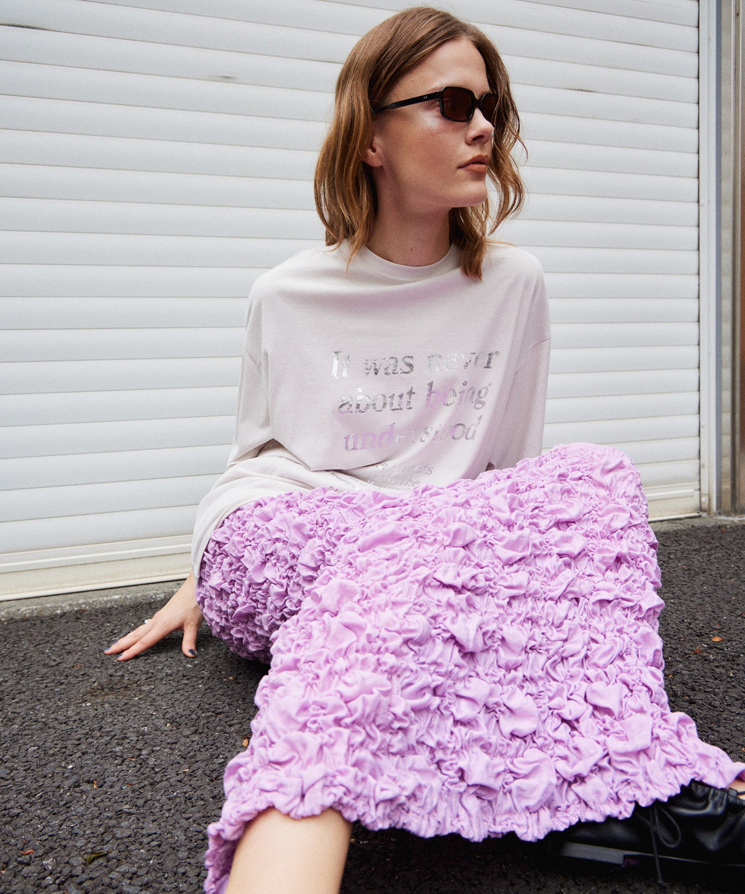 【2026Summer PRE-ORDER】Message Oversized T-Shirt