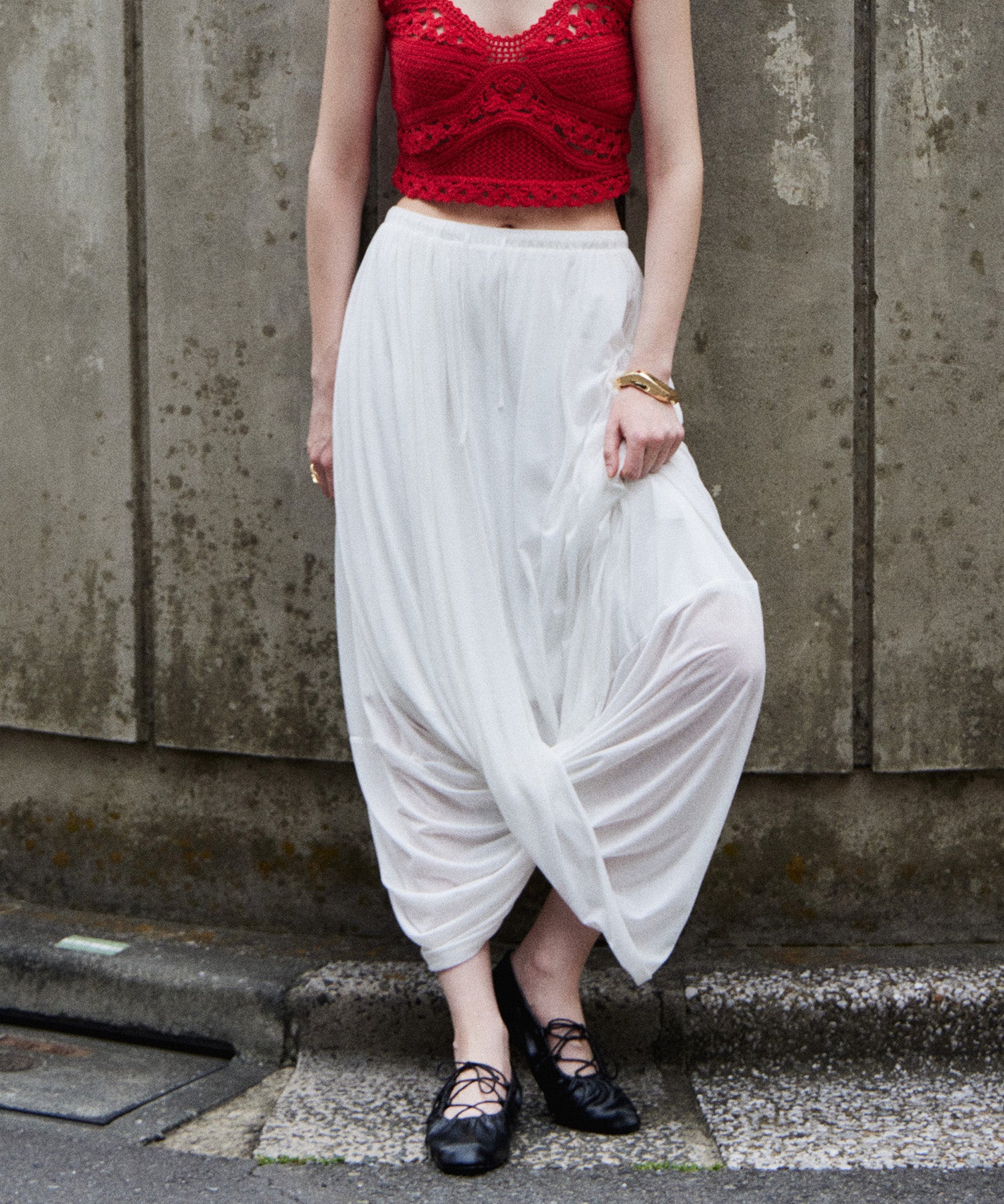 【2026Summer PRE-ORDER】2way Drape Skirt