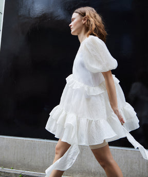 [2026Summer PRE-ORDER] Multi-fabric Sheer Tunic