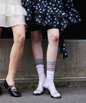 See-through socks