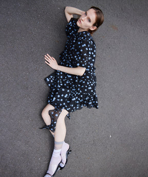 [2026Summer PRE-ORDER] Multi-fabric Sheer Tunic