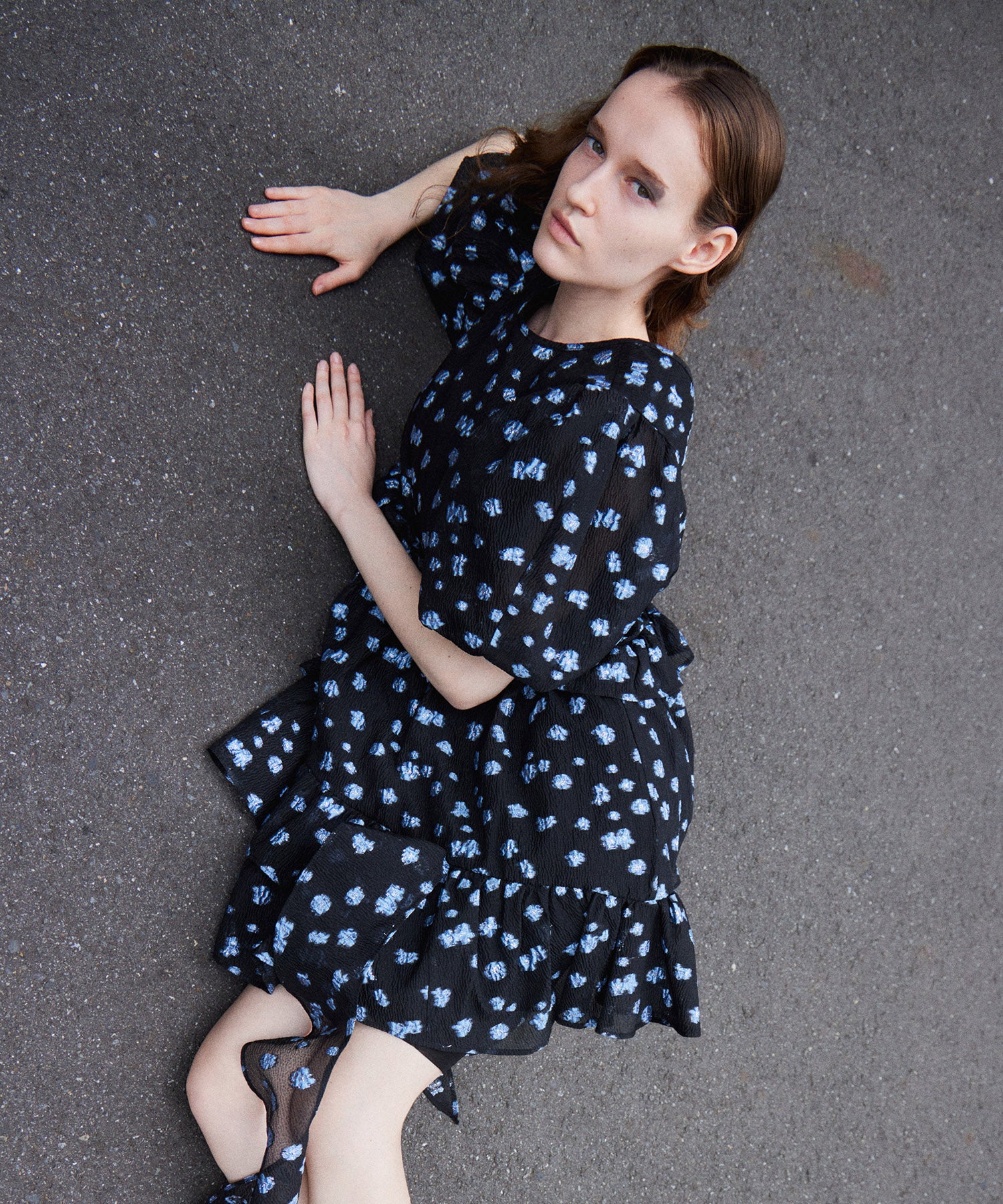 [2026Summer PRE-ORDER] Multi-fabric Sheer Tunic