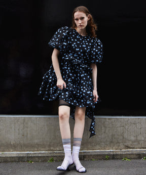 [2026Summer PRE-ORDER] Multi-fabric Sheer Tunic